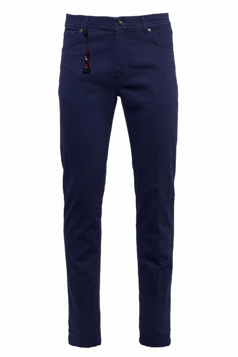 Brushed Drill 5 Pockets All Purpose Fit