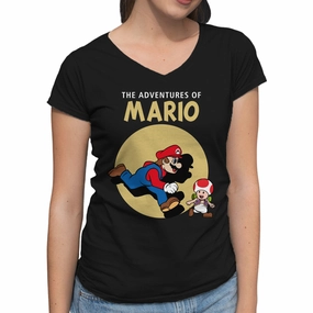 petite size Casual Flex Fit The Adventures Of Mario
