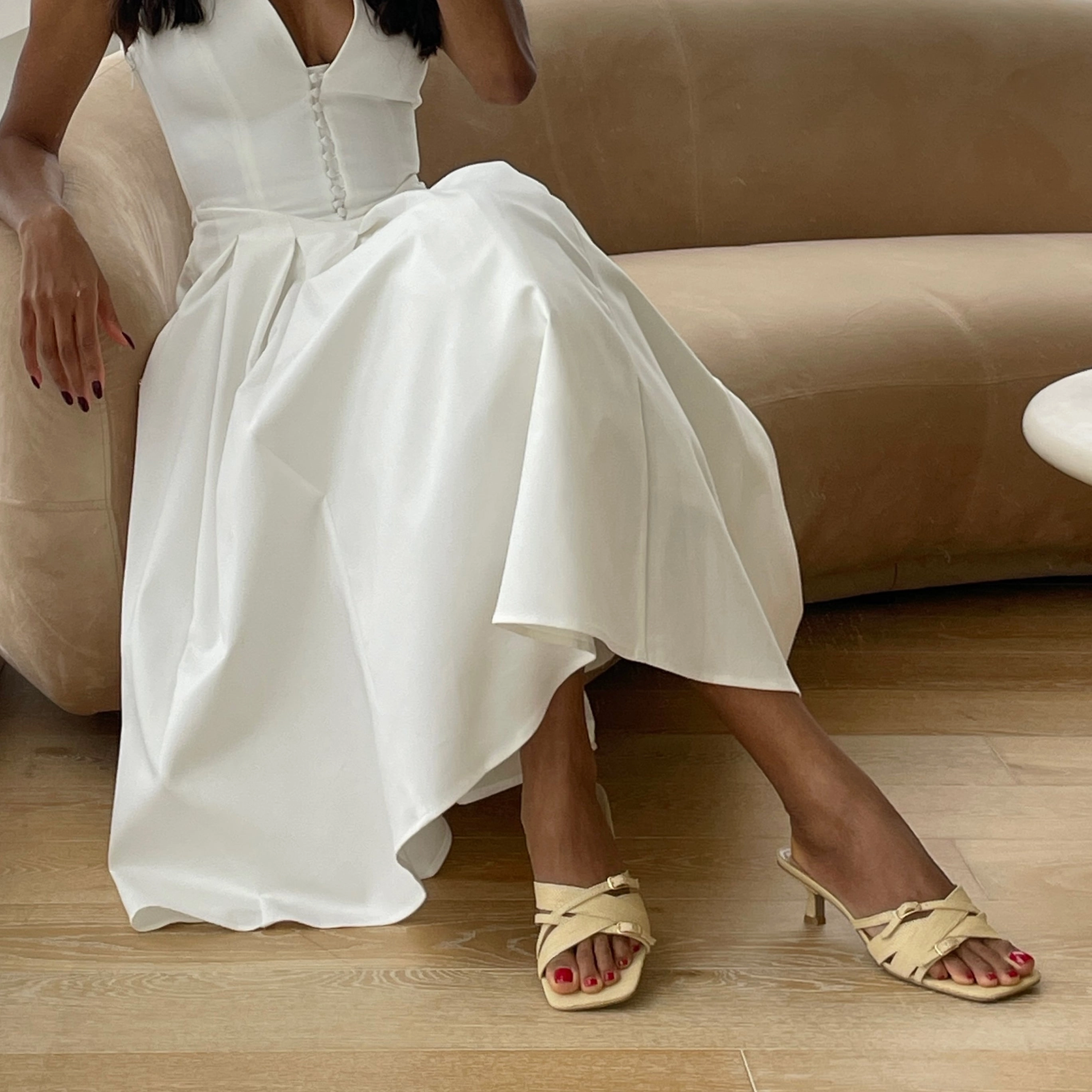 BRYANT HEELS NATURAL WOVEN RAFFIA Office Edge Effortless Design