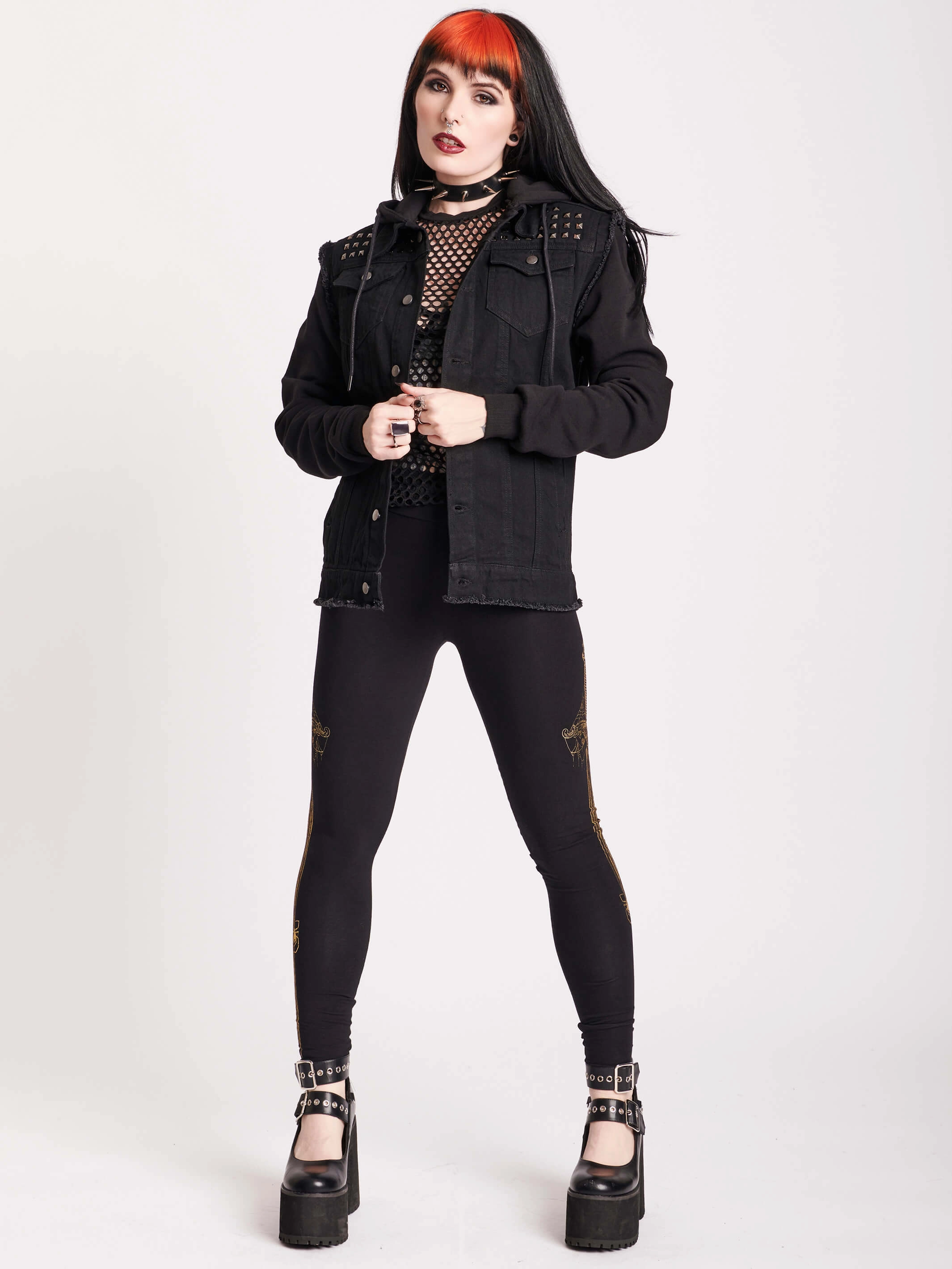 Wedding Pastel tone Studded Denim Jacket