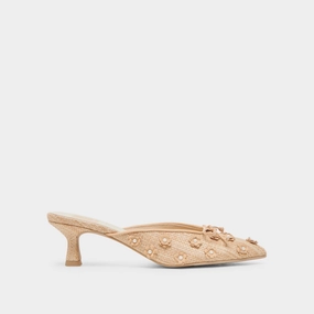 CAMILO HEELS LT NATURAL RAFFIA Perfect Form French Touch