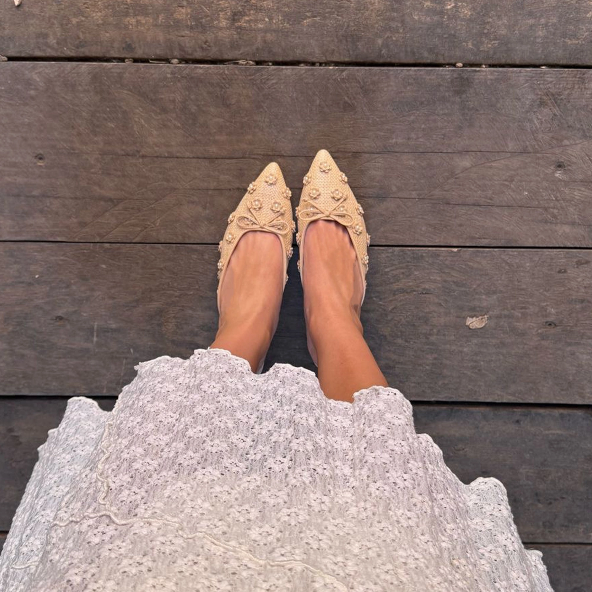 Stylish CAMILO HEELS LT NATURAL RAFFIA