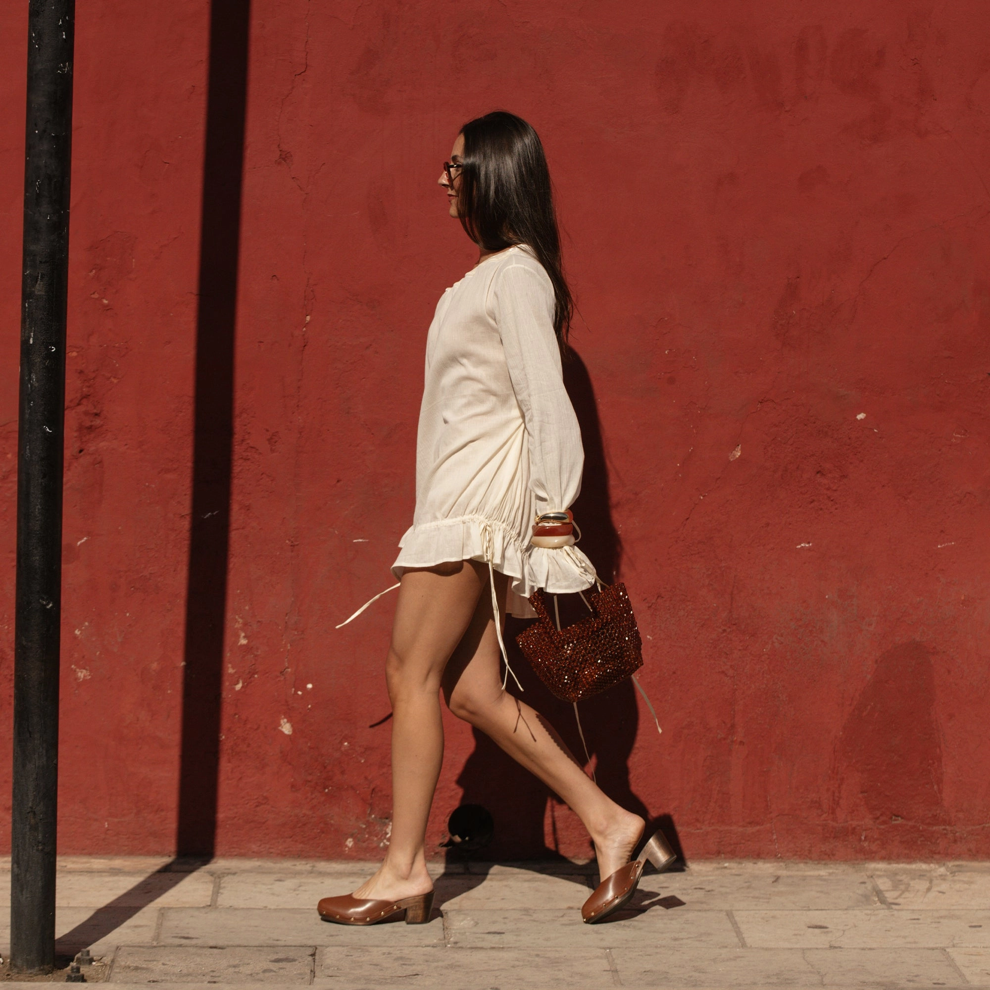 CAMYN HEELS BROWN LEATHER Soft Appeal City Glam