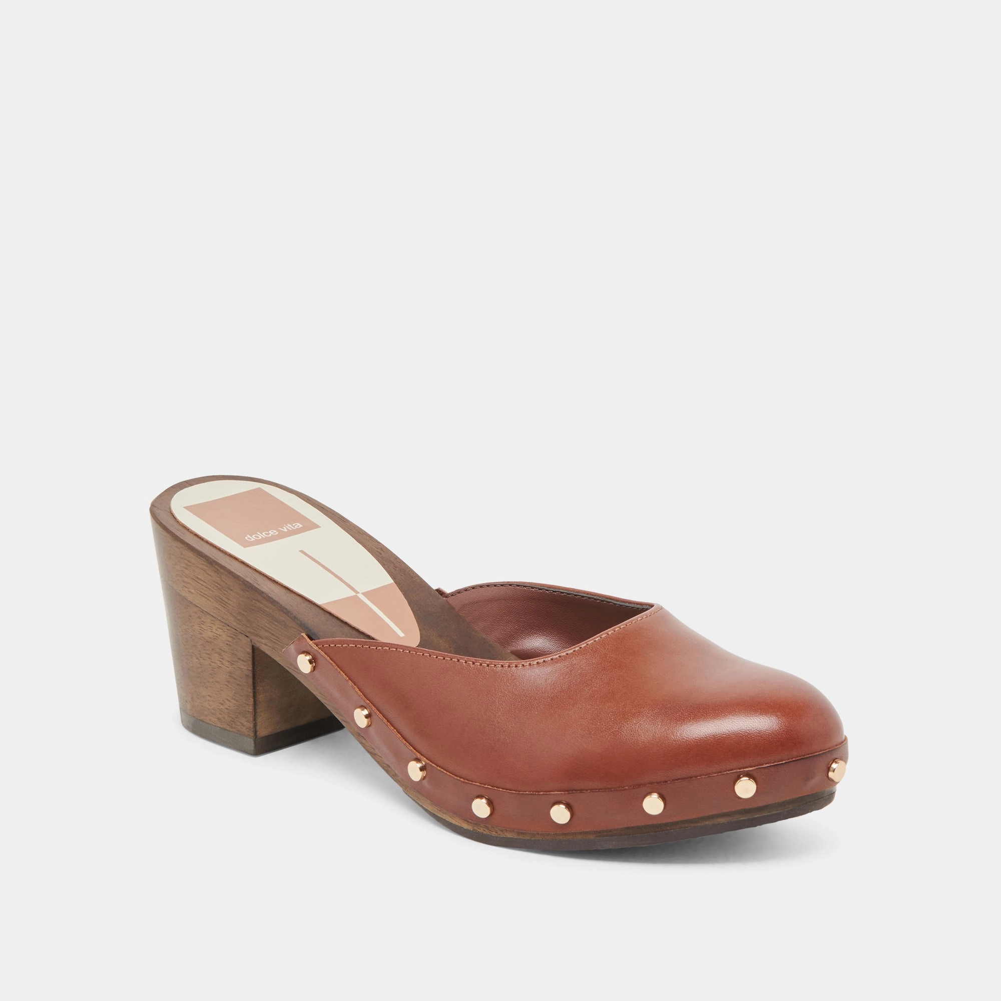 Shape Spark Timeless Beauty CAMYN HEELS BROWN LEATHER