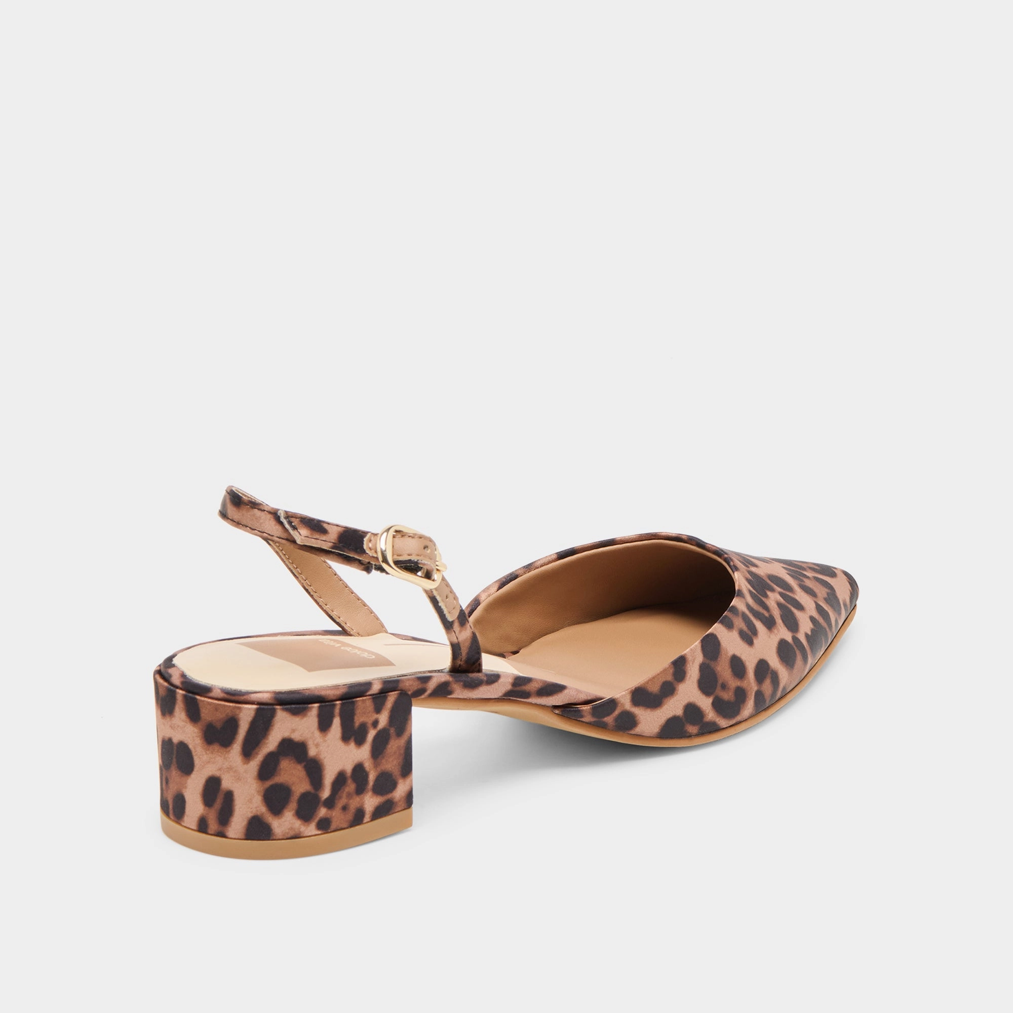 Feminine Touch Night Glamour CAREL HEELS DK LEOPARD SATIN