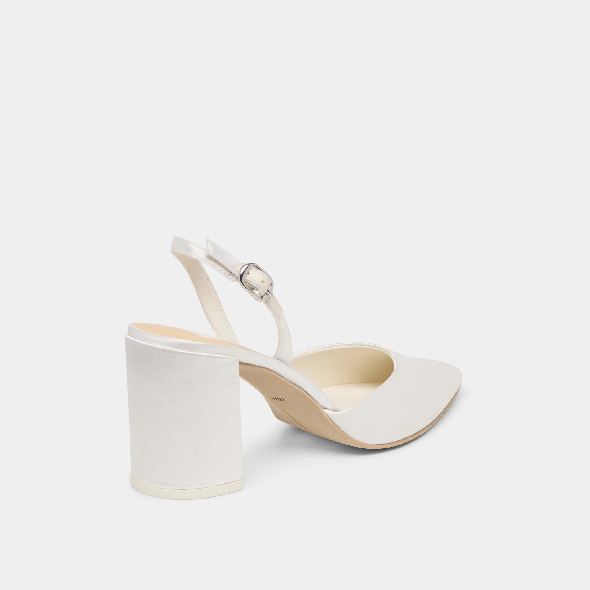 CAREL HIGH HEELS TRUE WHITE SATIN Perfect Form