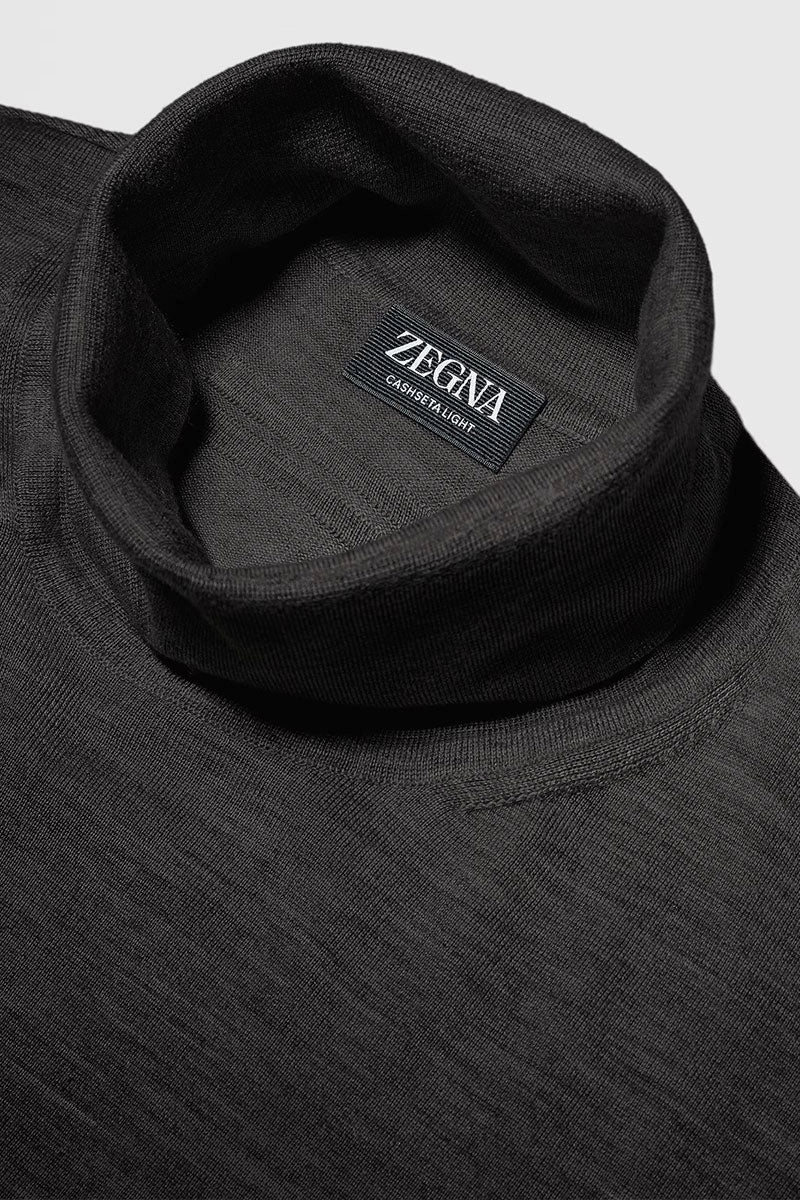 Cashseta Light Turtleneck Chill Comfort No Ride Up