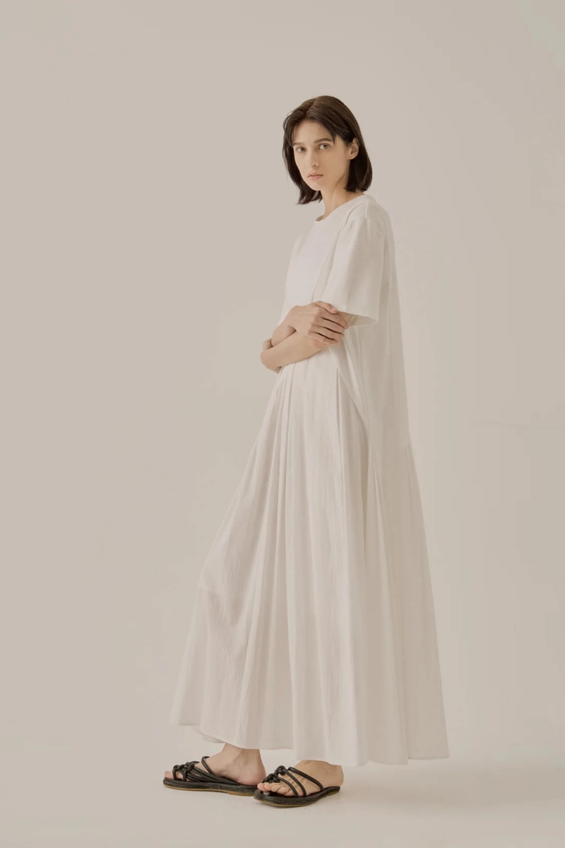 Casilda Jersey Dress Smart Tones Cool Drape