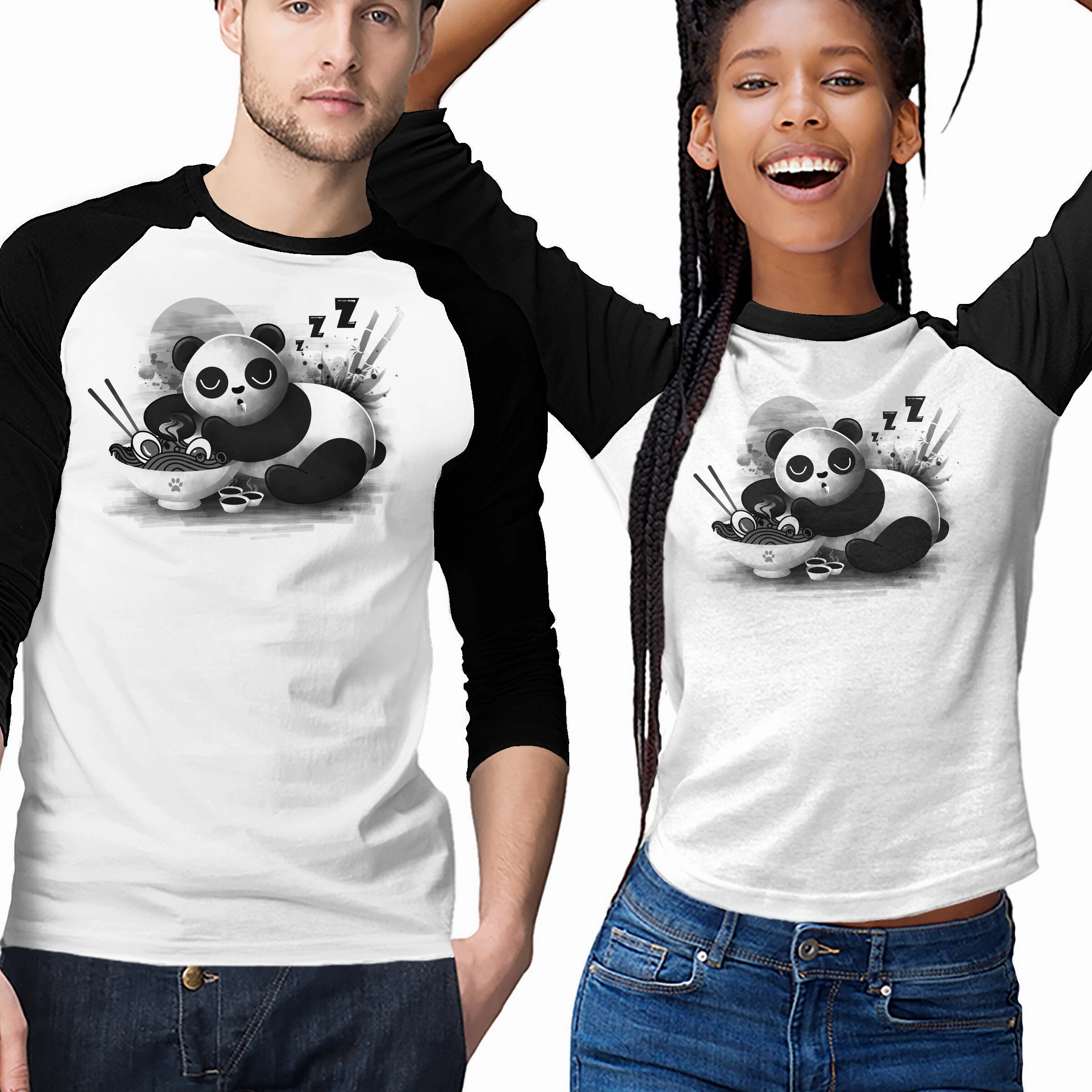 Quick Wear Sporty Comfort Wear Ramen Panda