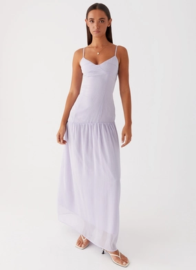 Smooth-Lining Shania Maxi Dress - Lavender