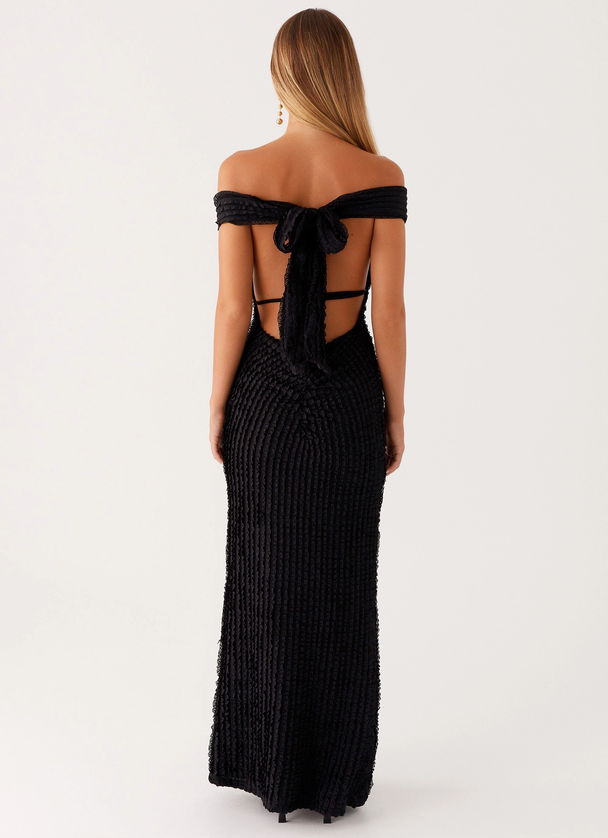 Chantelle Maxi Dress - Black Fashionable Style