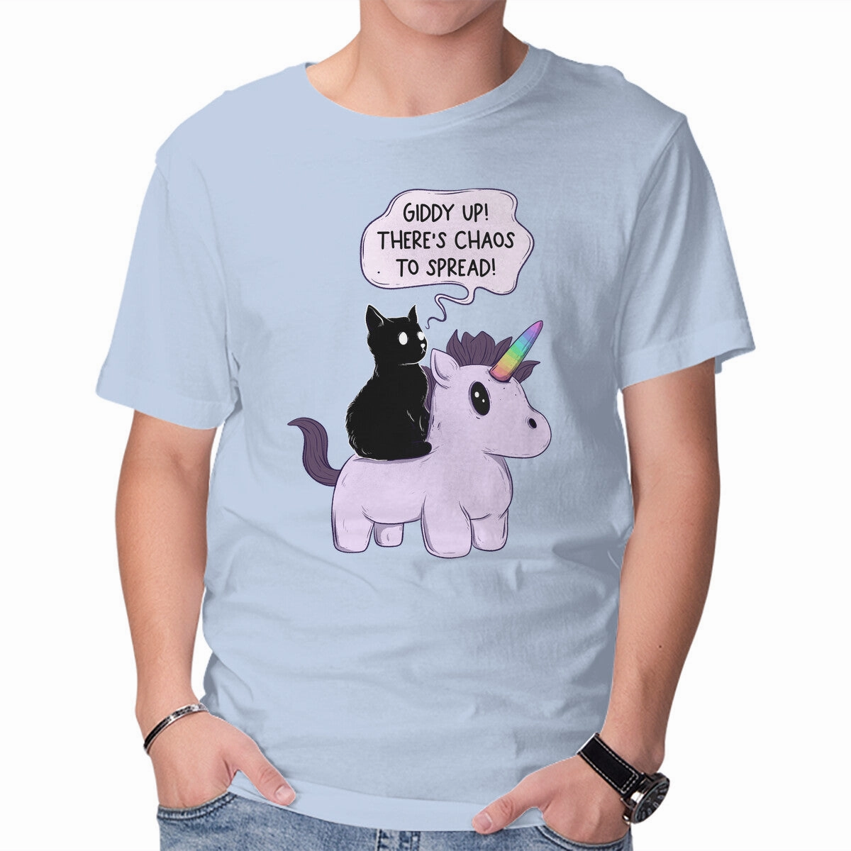 Chaos To Spread Water Based Ink Print Essential Casual