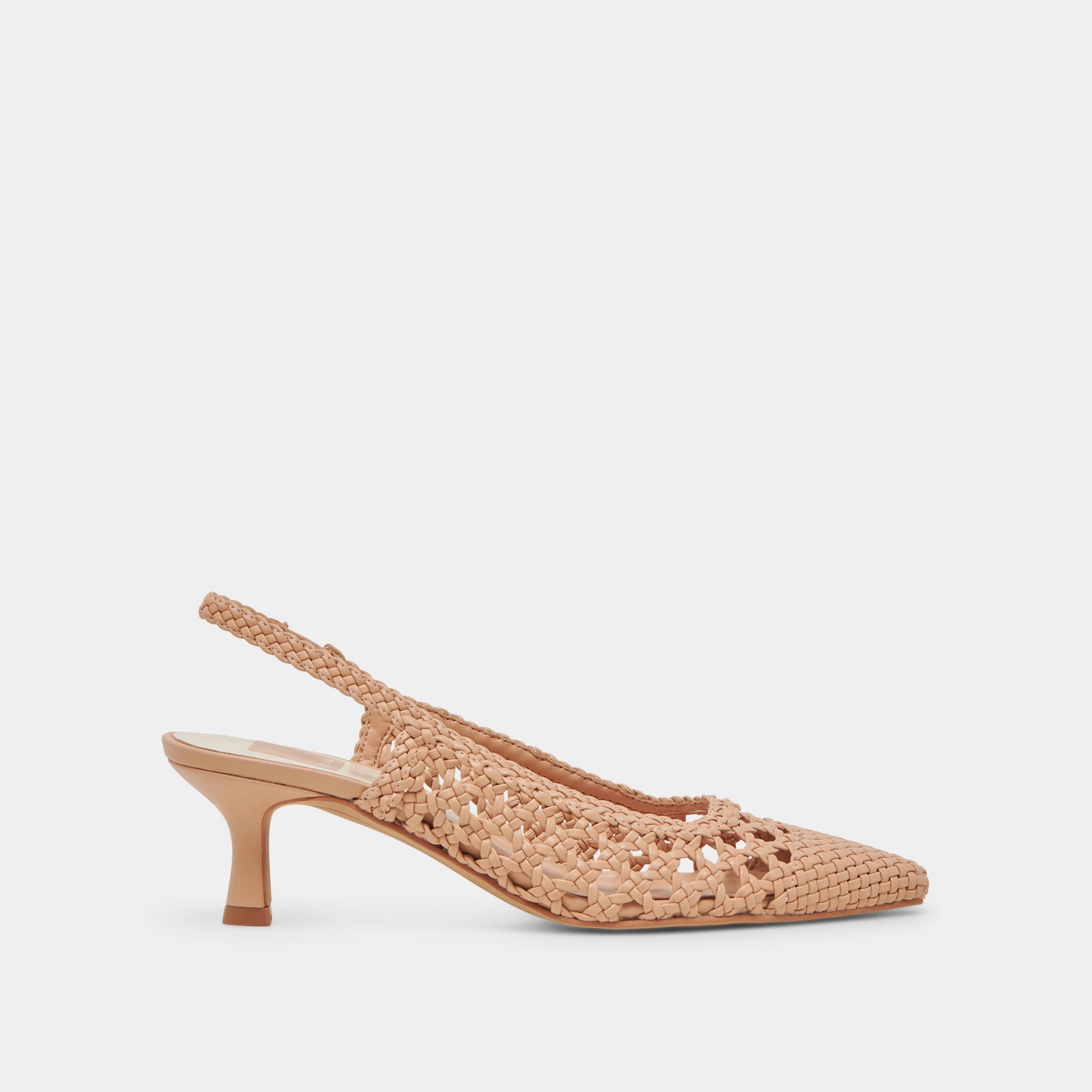 OLYMPA HEELS CAFE WOVEN STELLA Chunky Heel Boho Mood