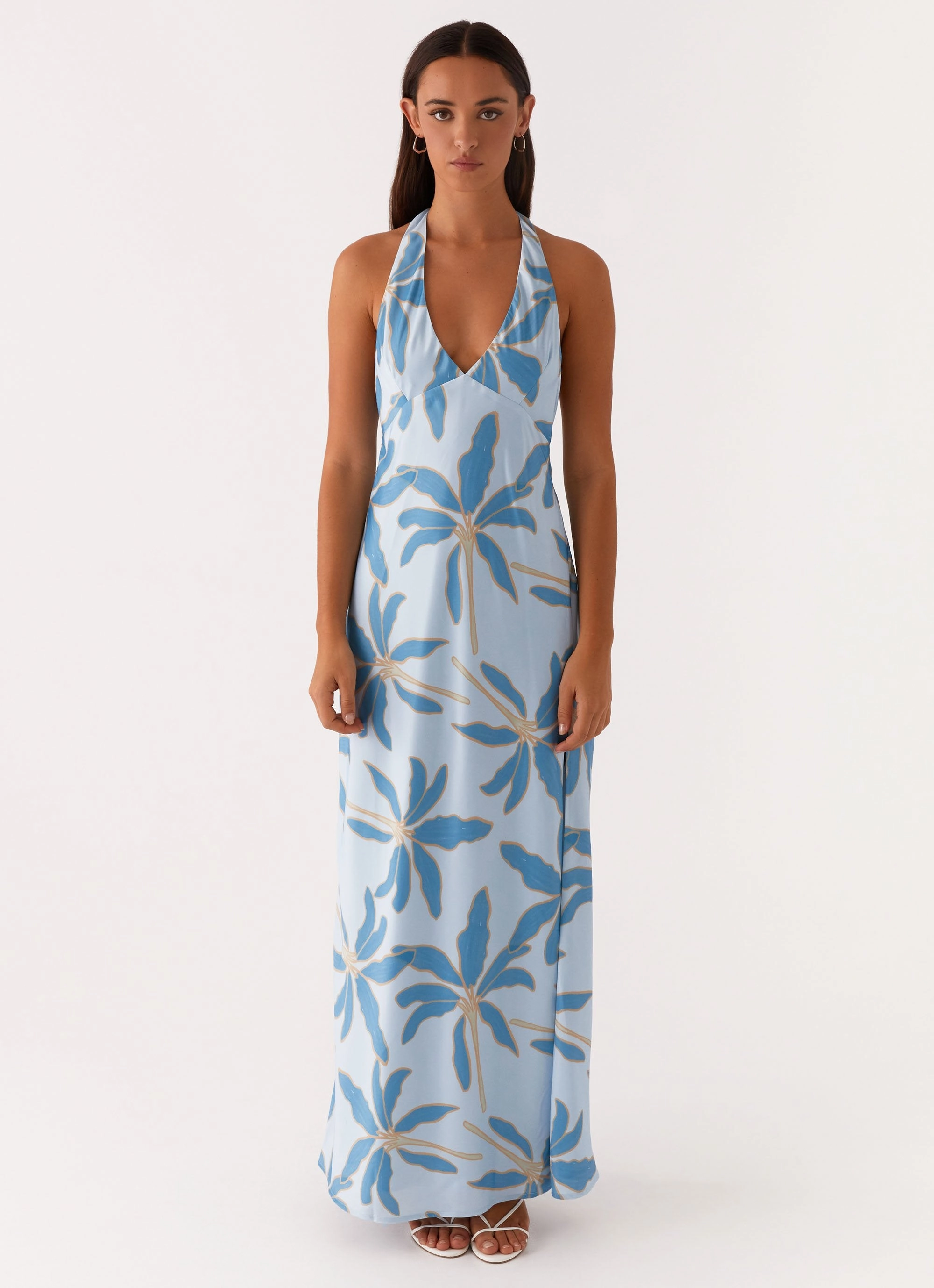 Subtle Edge Angie Maxi Dress - Opulent Blue