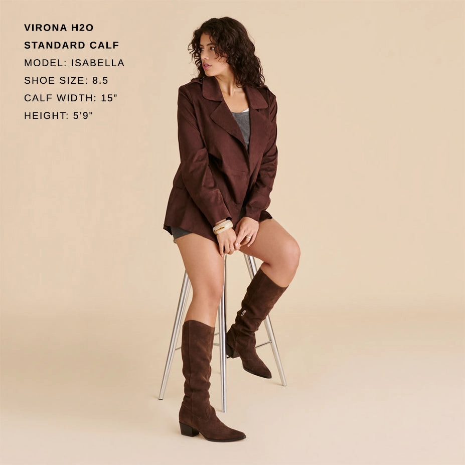 Luxury Edge VIRONA H2O BOOTS DK BROWN SUEDE