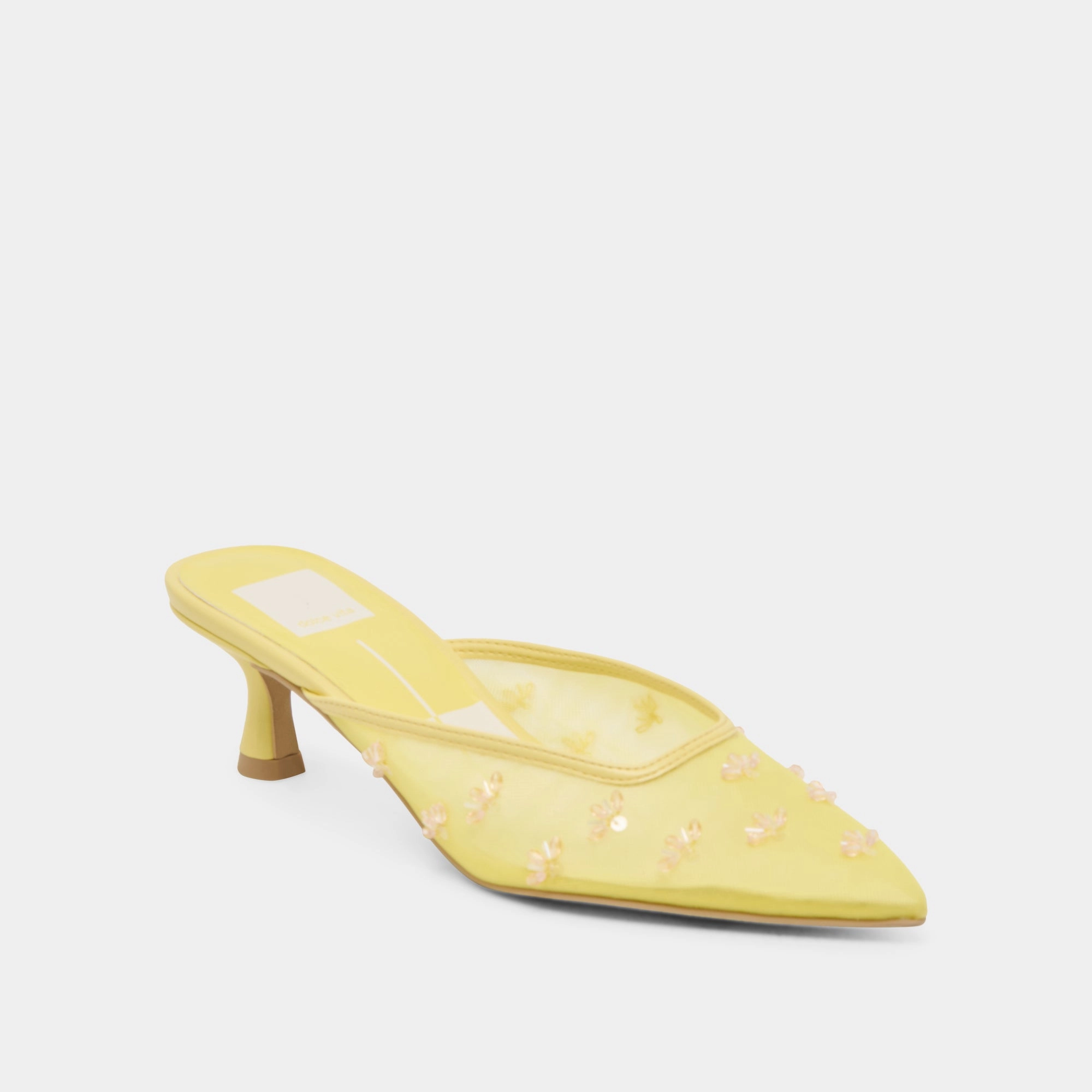Romantic Spark CLARA HEELS LEMON MESH