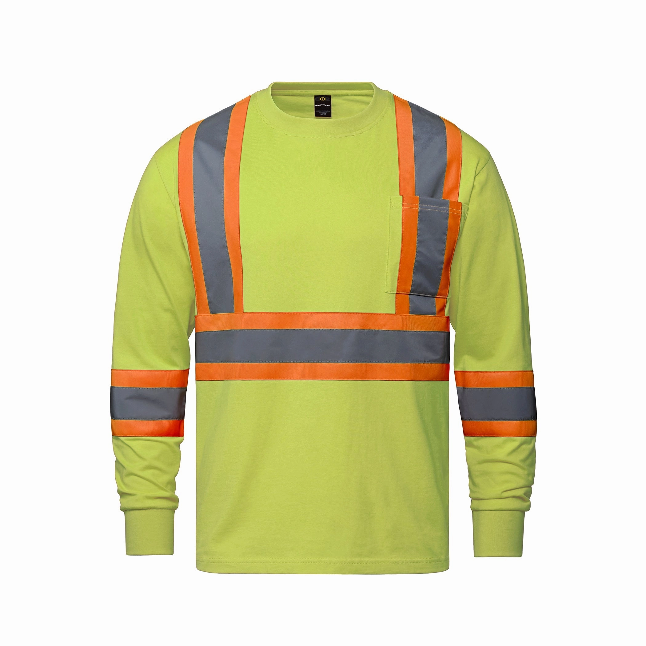 S05995 - Paramount - Cotton Long Sleeve Hi-Vis T-Shirt Versatile Design Stylish and Comfortable
