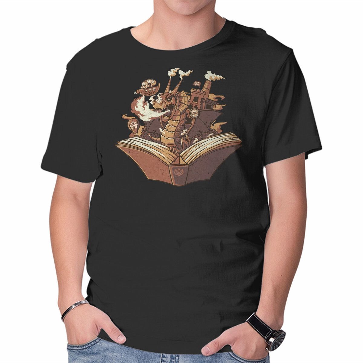 Tagless Design Steampunk Dragon