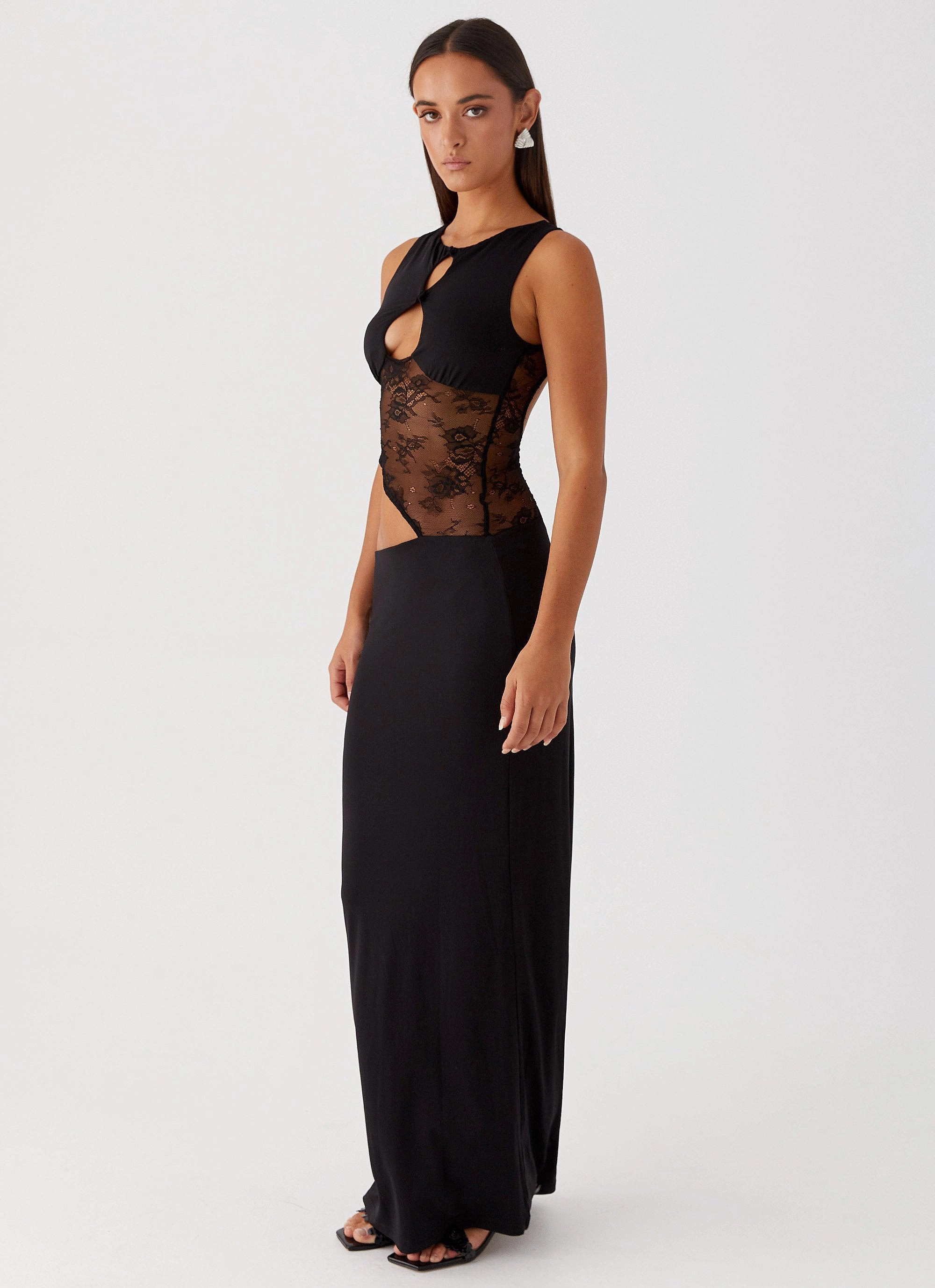 All-day style Bold Structure Prophecy Maxi Dress - Black
