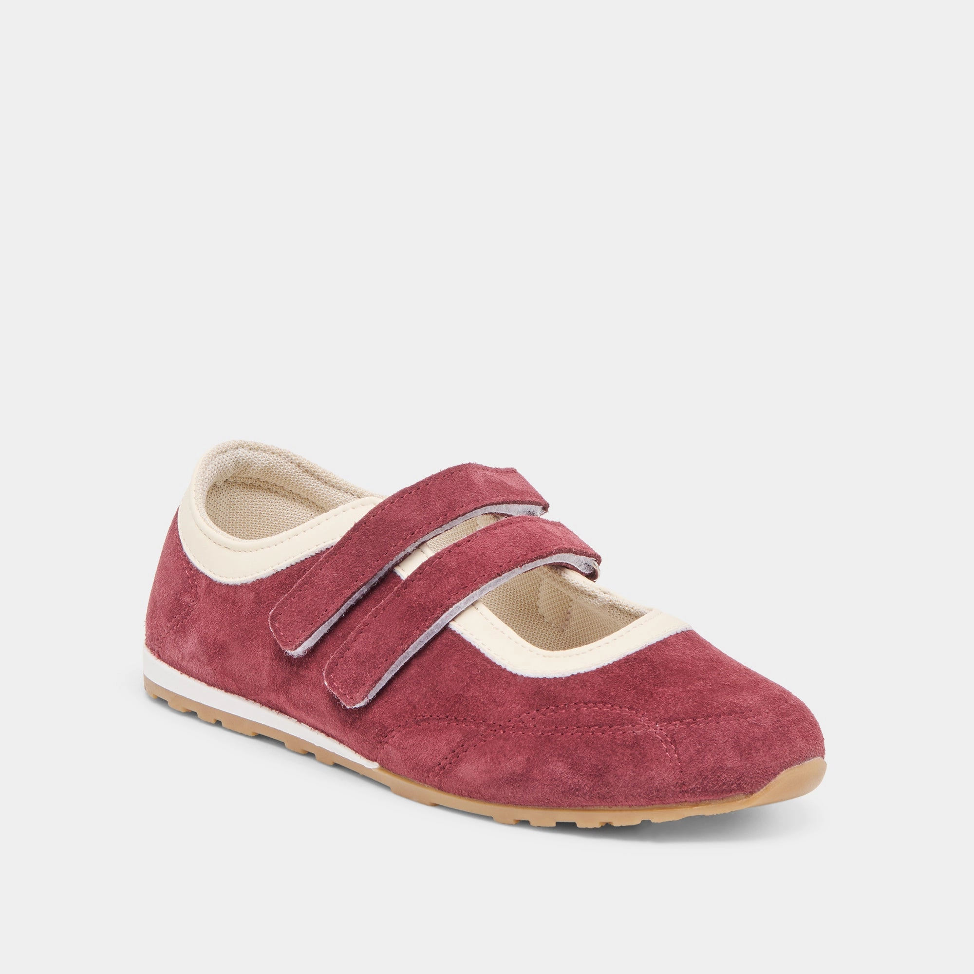 SWAN SNEAKERS BURGUNDY SUEDE Resilient Form