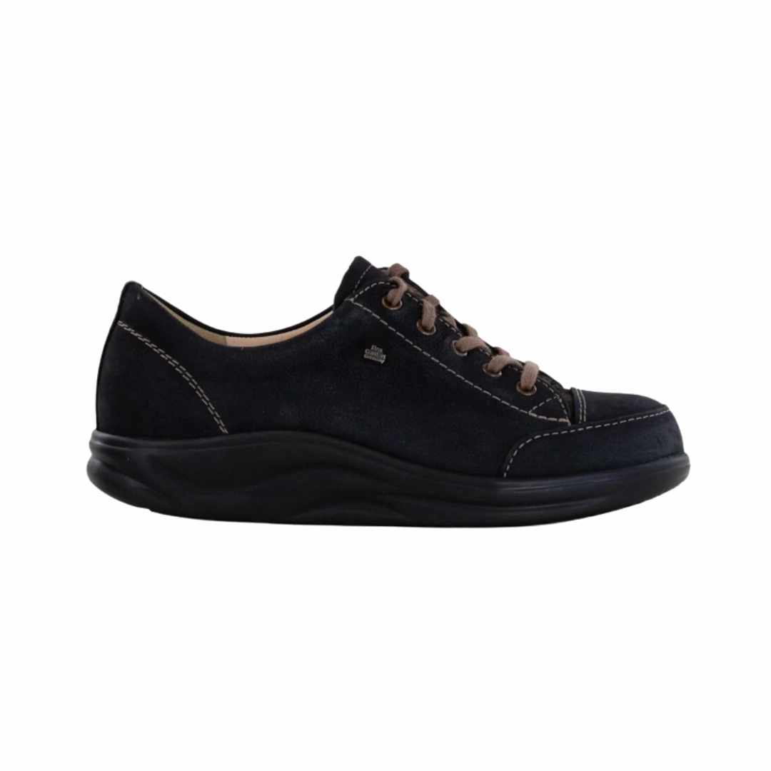 Desert Step Comfortable Soles Women's Ikebukuro - Nero/Schwarz (Regular Width)