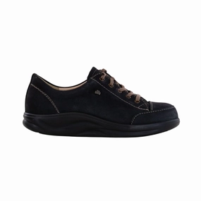 Desert Step Comfortable Soles Women's Ikebukuro - Nero/Schwarz (Regular Width)