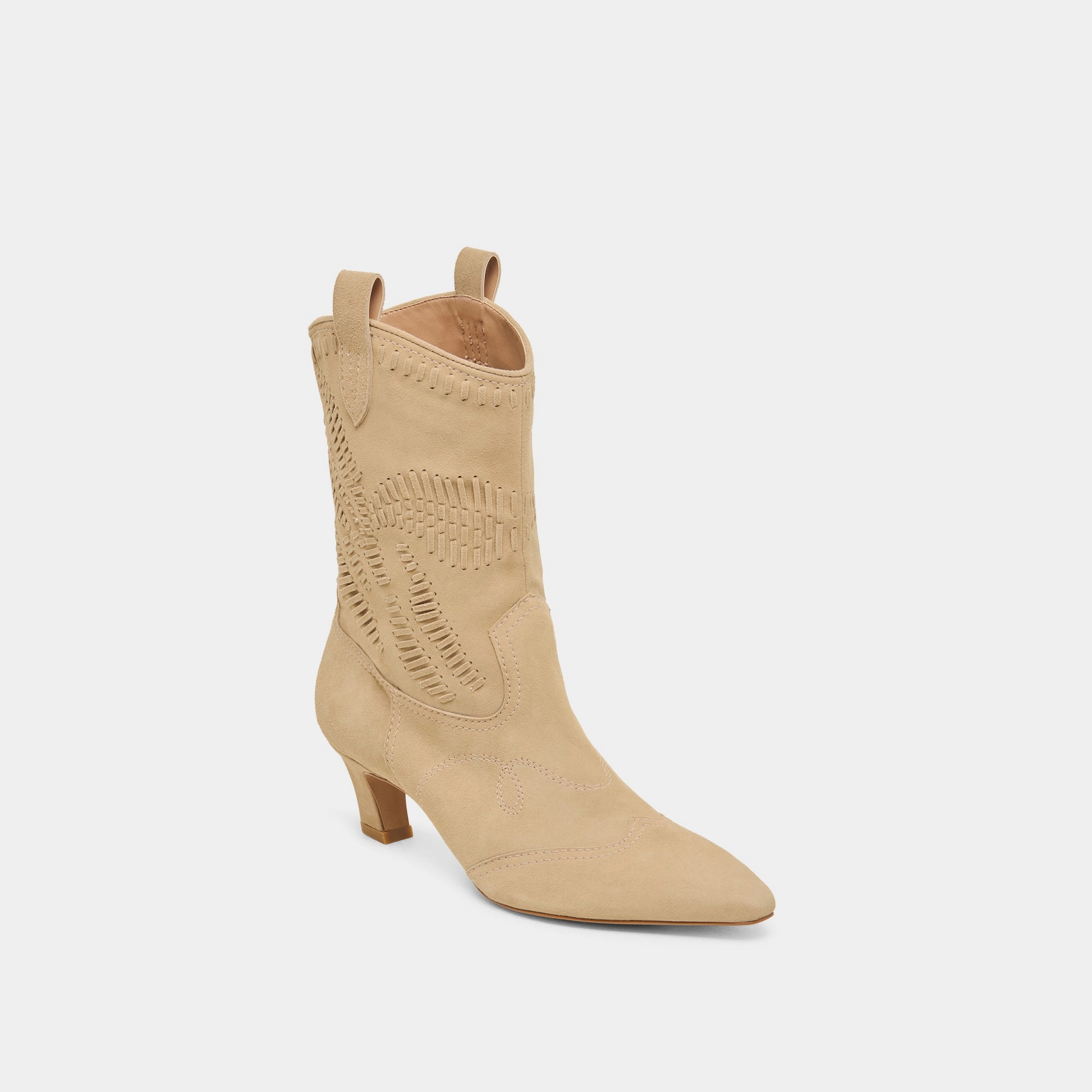 TAVLA BOOTS CAMEL SUEDE Protective Layer Flexible structure