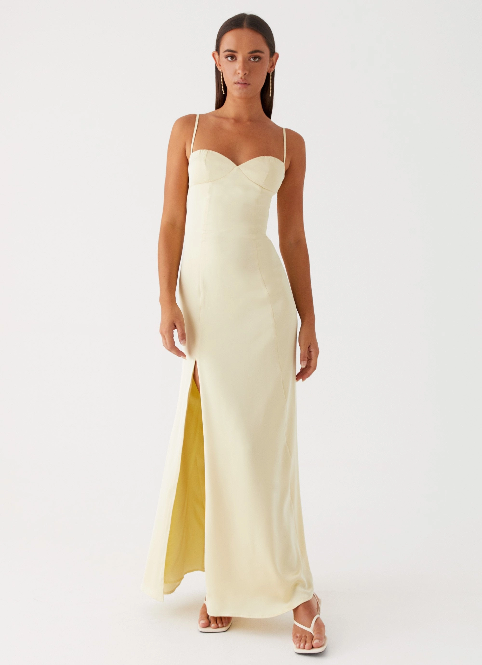Miss Bloom Maxi Dress - Lemon Bloom Soft Breathable wear