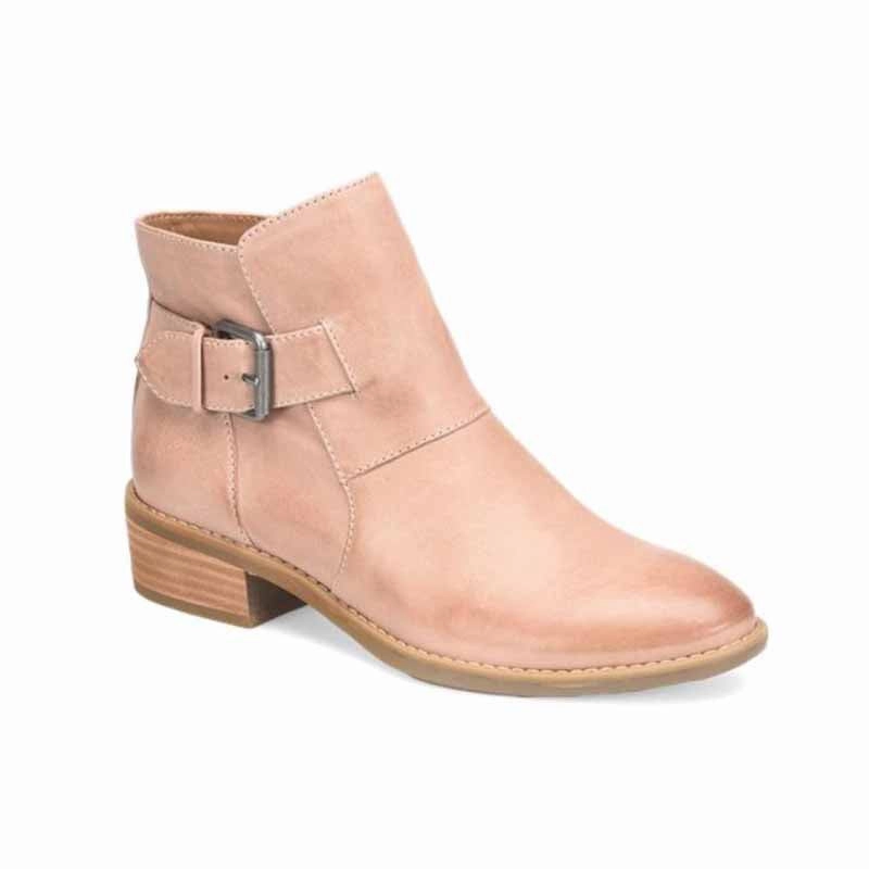 Bendable Stable base Comfortiva Cardee Bootie in Rose Taupe - Women's