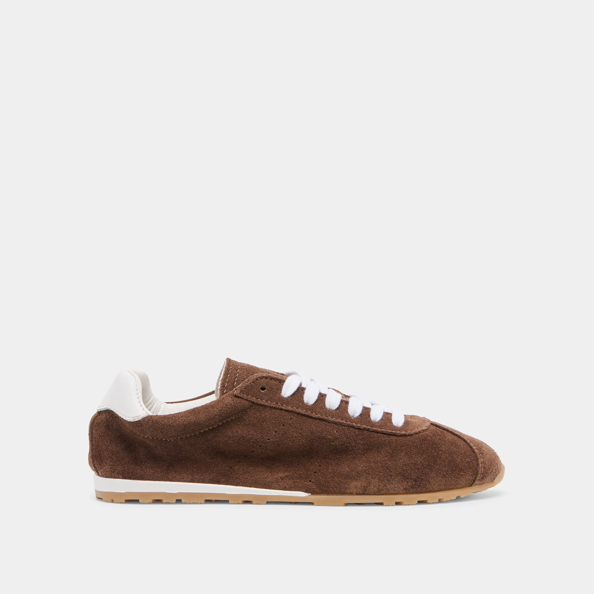 Sneakers Breathable Use SERINA SNEAKERS DK BROWN SUEDE