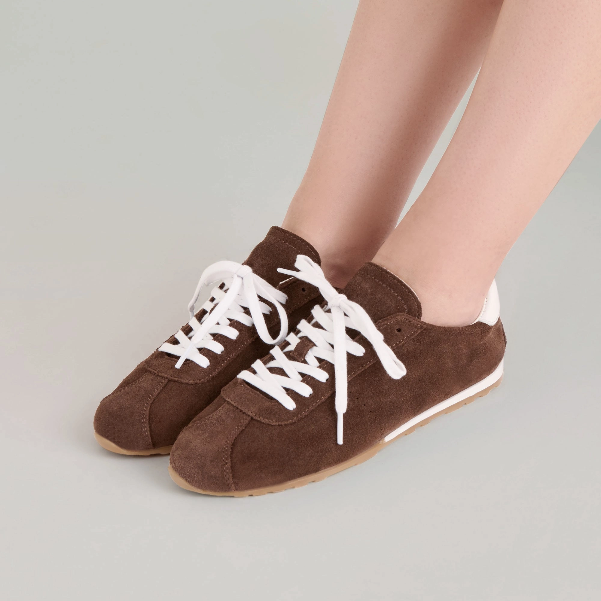 Support Zone Tension Balanced Design SERINA SNEAKERS DK BROWN SUEDE