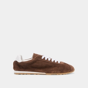 Sneakers Breathable Use SERINA SNEAKERS DK BROWN SUEDE