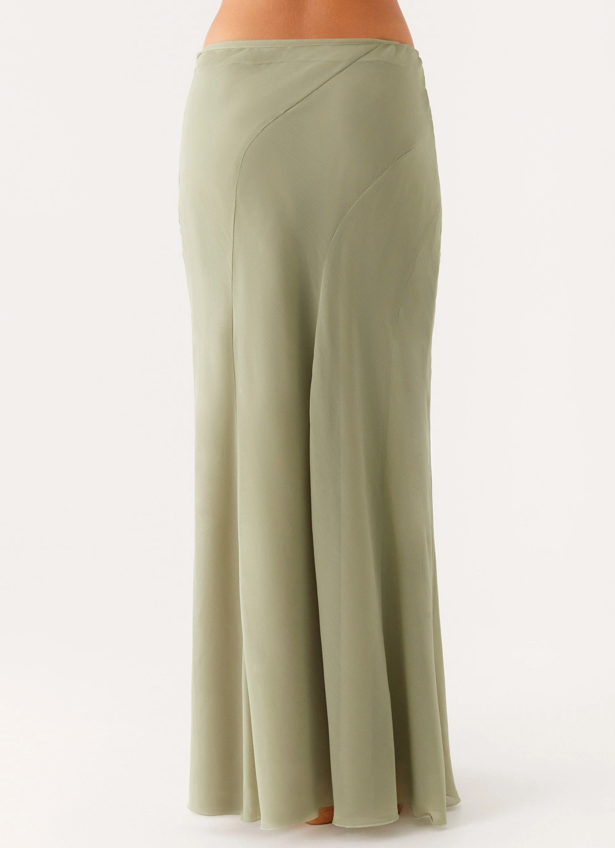 Maddox Maxi Skirt - Sage Weekend Favorite Luxury Finish