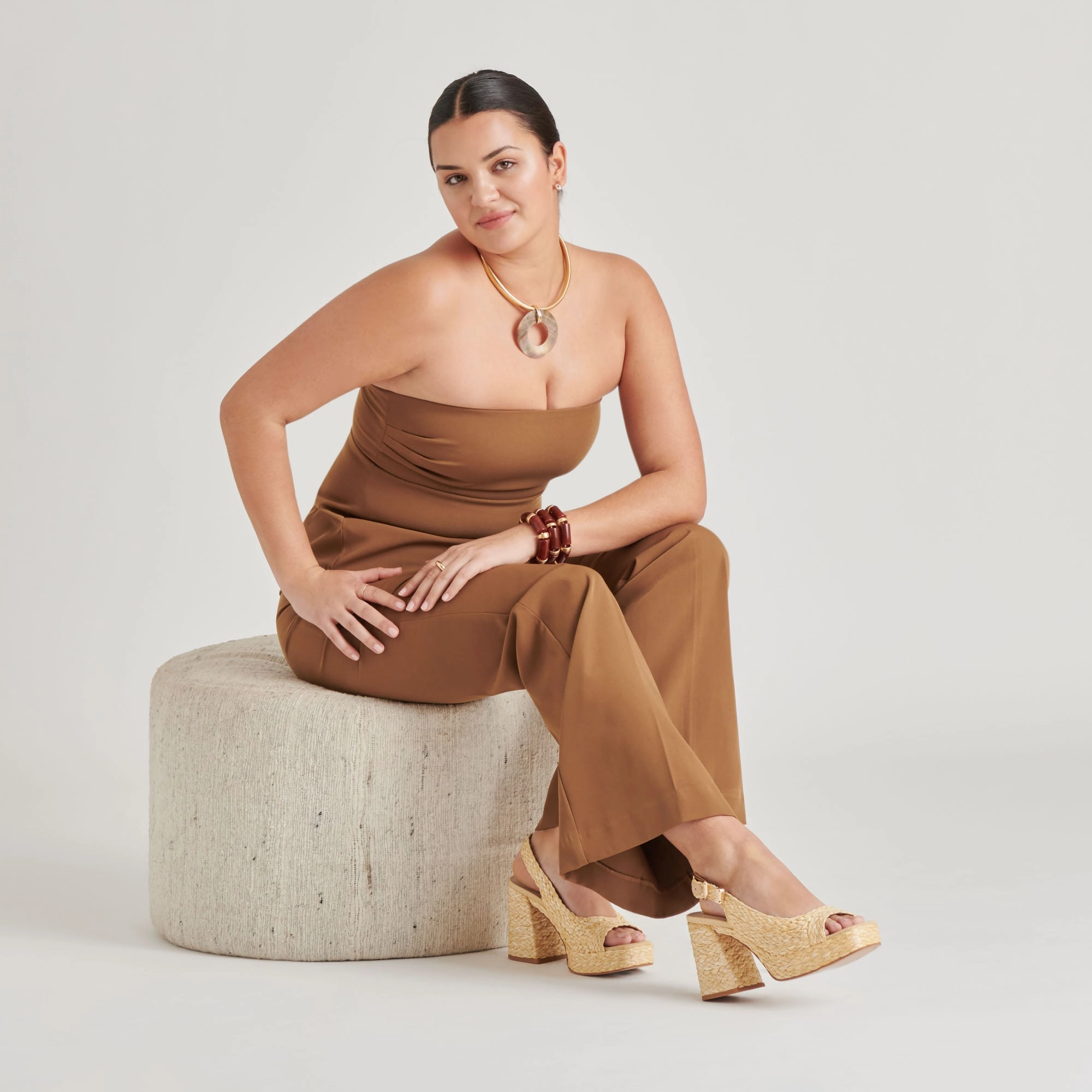 Art Craft FLORES HEELS NATURAL RAFFIA