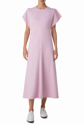 Stretch Denim Dress Perfect Length Elegant Motion