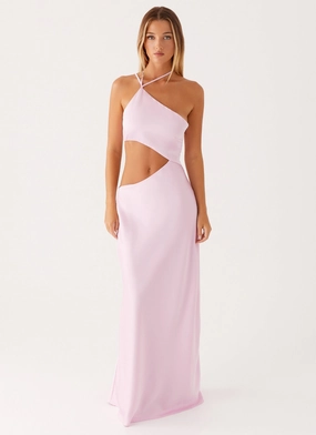 Flawless Waistband Courtney Maxi Dress - Pink