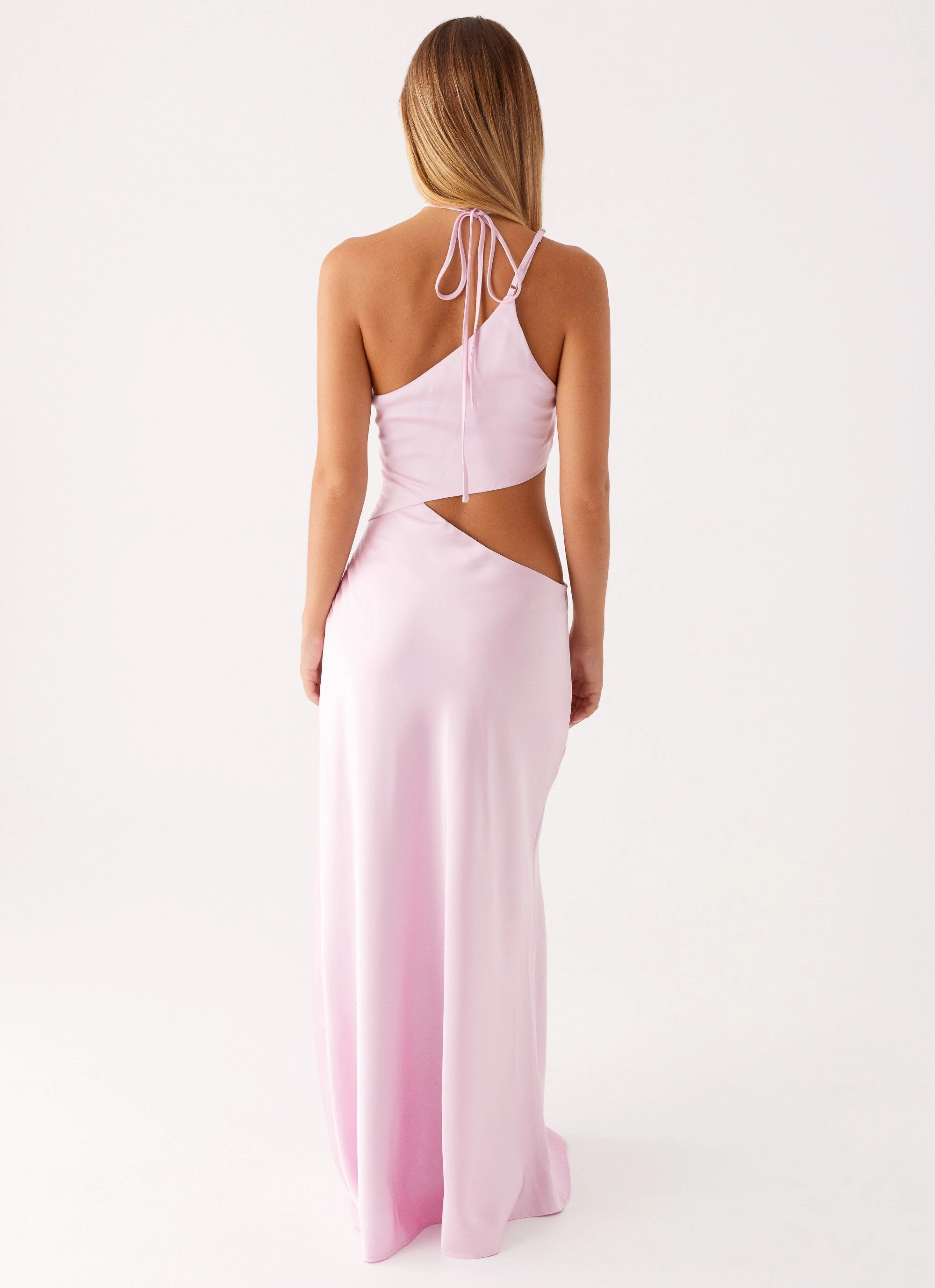 Courtney Maxi Dress - Pink Bust-Enhancing