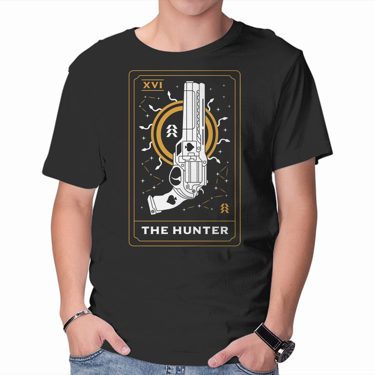 Relaxed Style The Hunter Tarot Card