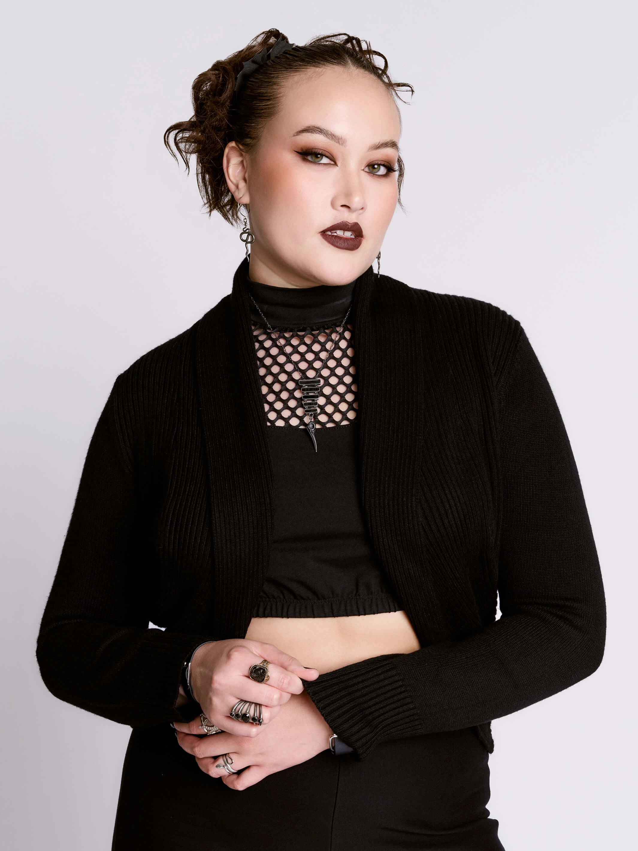 Cropped Cardigan Valentine's Day