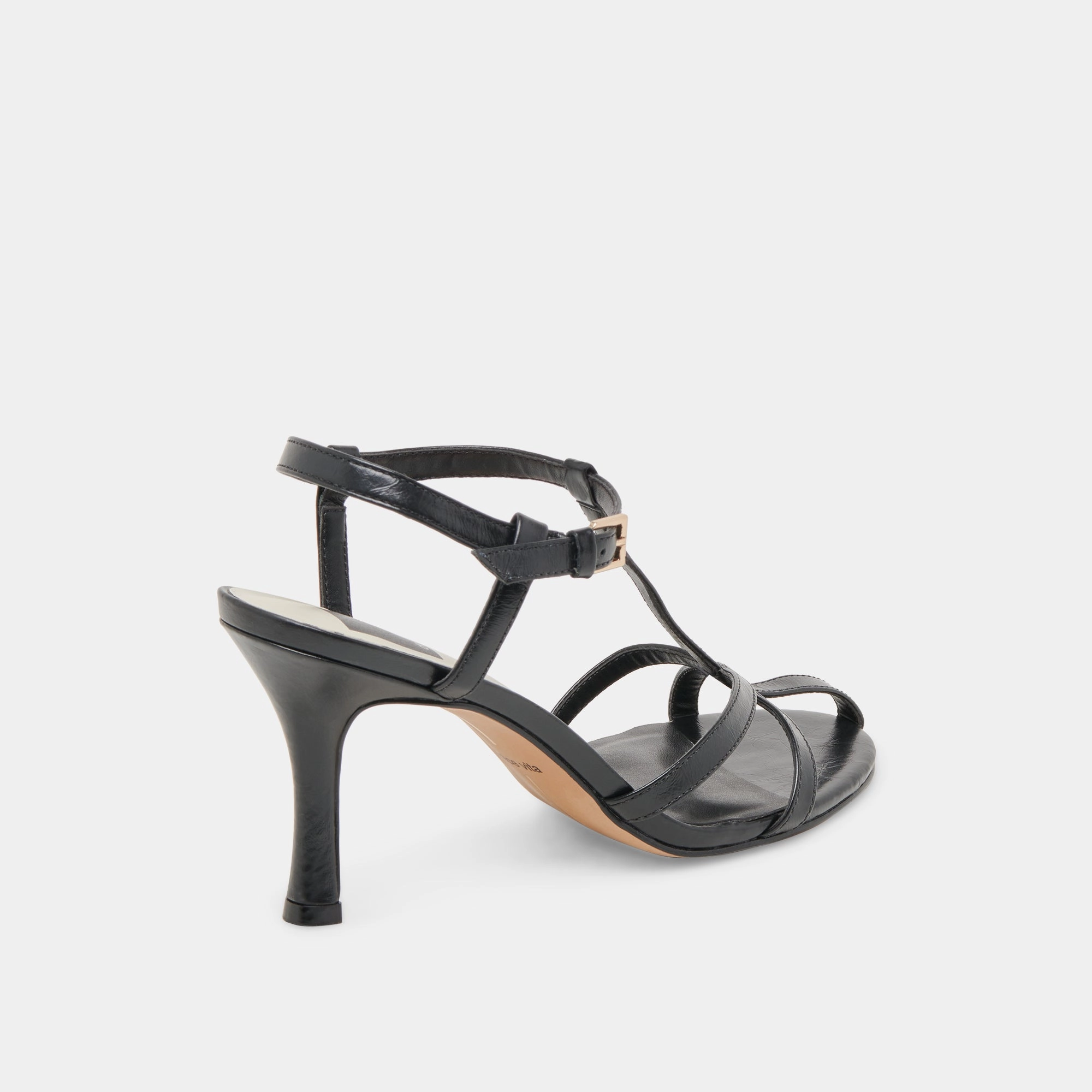 LIANE HEELS MIDNIGHT CRINKLE PATENT Romantic Spark