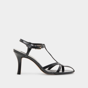Trend Spark Easy Fit LIANE HEELS MIDNIGHT CRINKLE PATENT