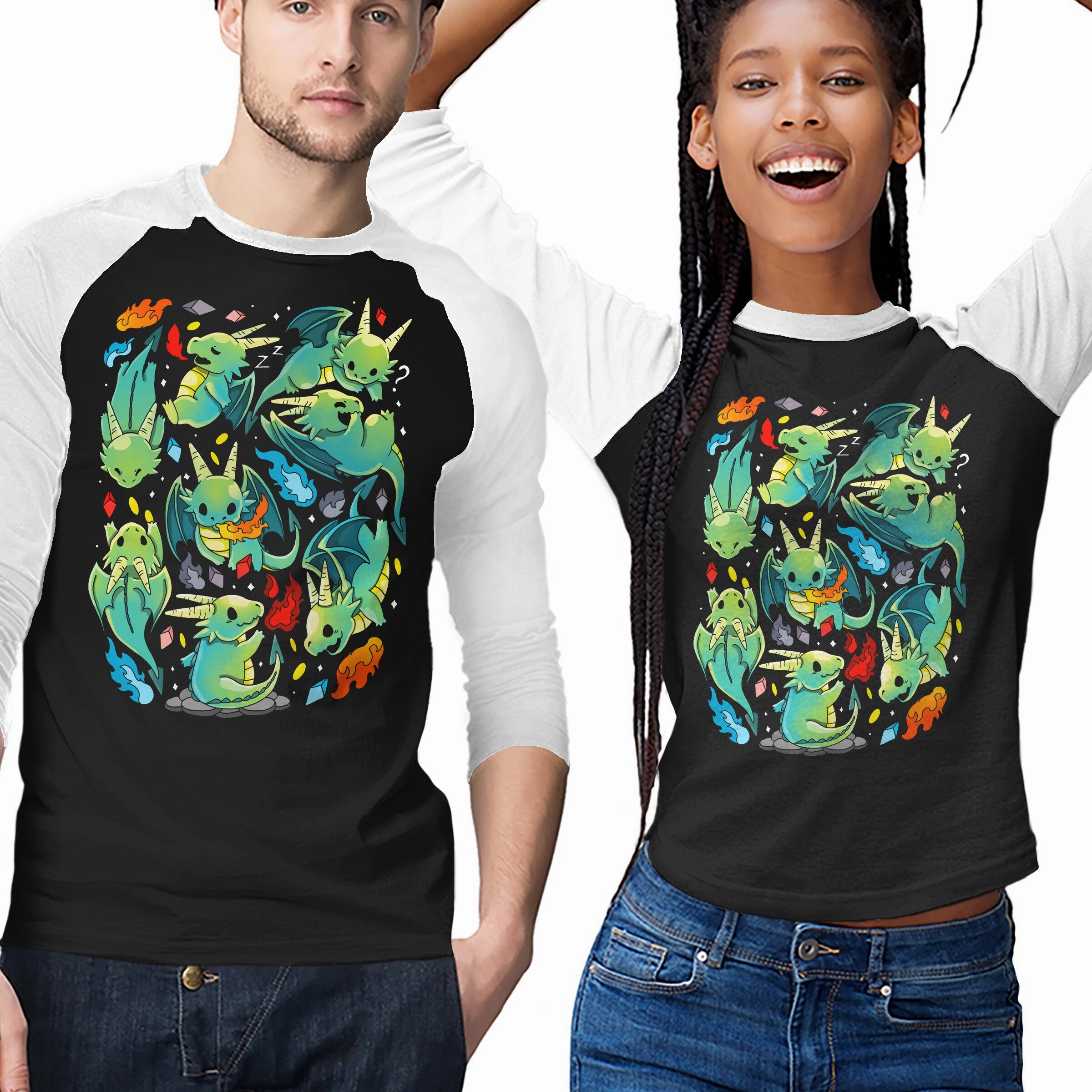 Sport Performance Fit Cute Dragons