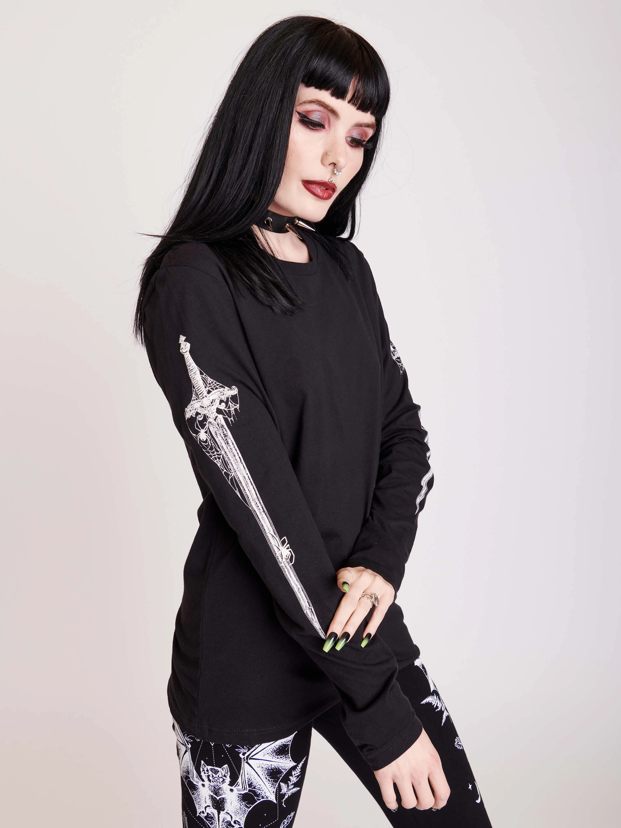 Sporty Vibe Chafe Free Armhole Dagger Long Sleeve T-shirt