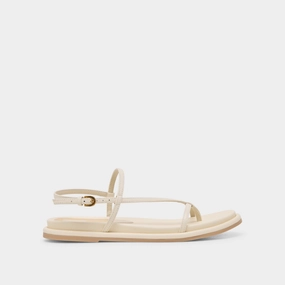 DALLEN SANDALS OFF WHITE LEATHER Sun Safe