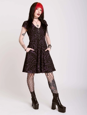 Dark Ages Ponte Dress Compressible