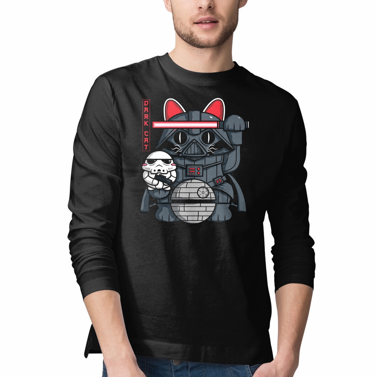 Outdoor Activity Sporty Look Wear Dark Cat