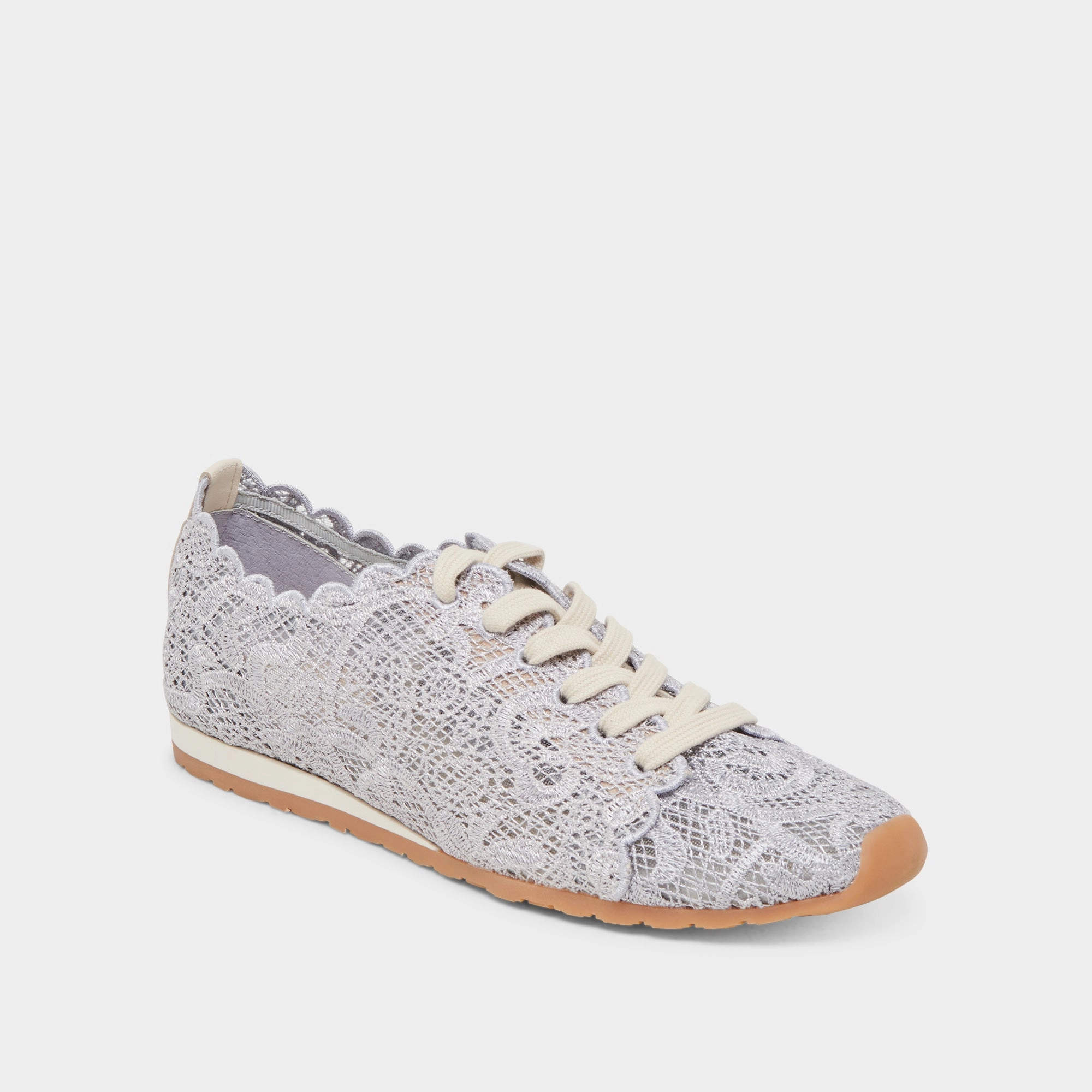 DAYANA SNEAKERS DUSTY BLUE LACE Quick Slip