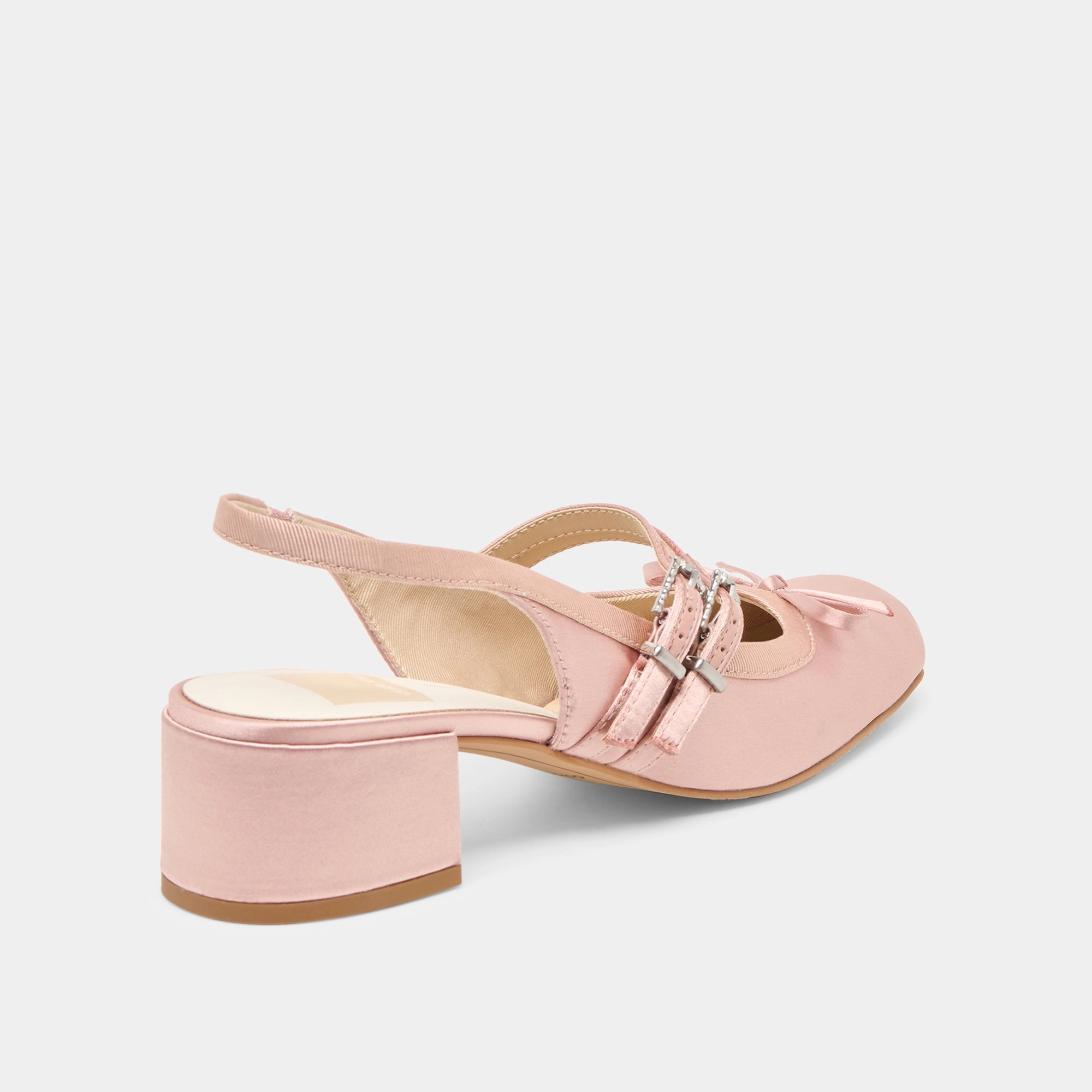 Youth Spark Fancy Finish LORIS HEELS BLUSH SATIN
