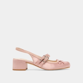 Arch Care Luxury Look LORIS HEELS BLUSH SATIN