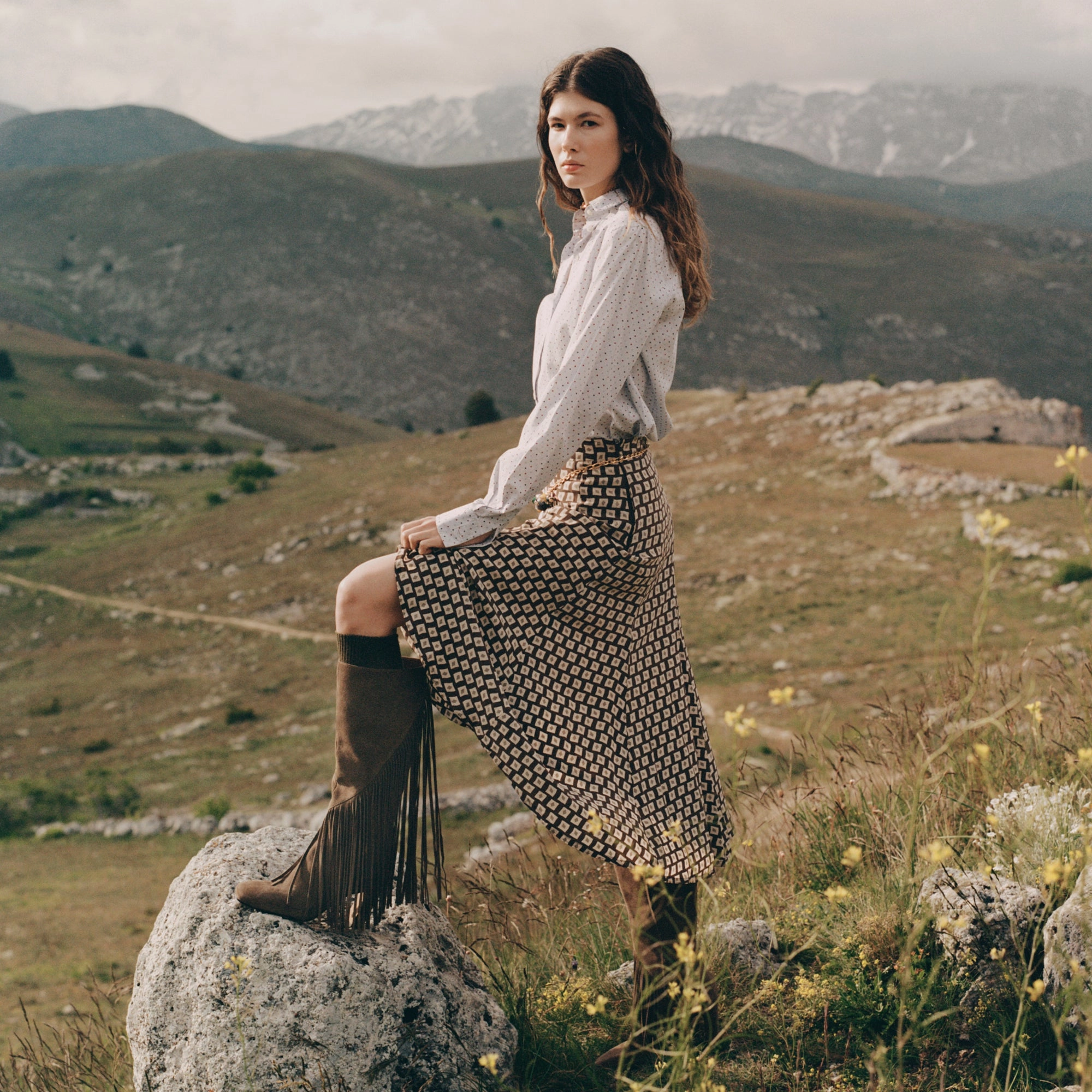 Casual GIANO BOOTS OLIVE SUEDE